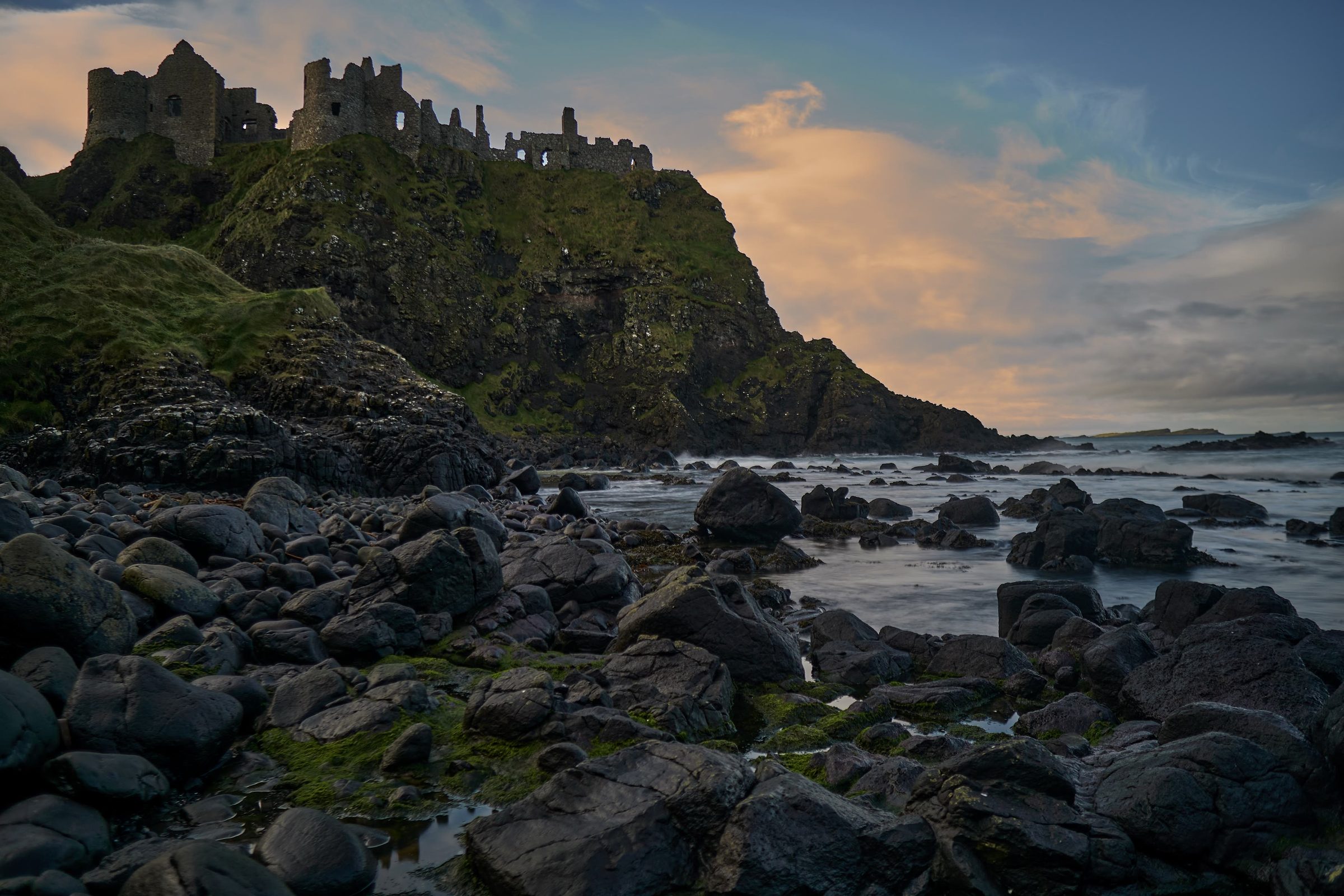 An old stone castle in Ireland